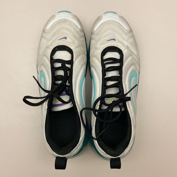 Nike Air Max 270 Shoes Womens Size 7Y AQ3196-101 White Aurora Teal - Picture 7 of 7